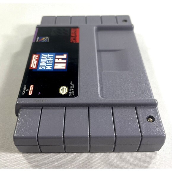 ESPN Sunday Night NFL Super Nintendo Entertainment System 1994 Tested - Picture 6 of 7